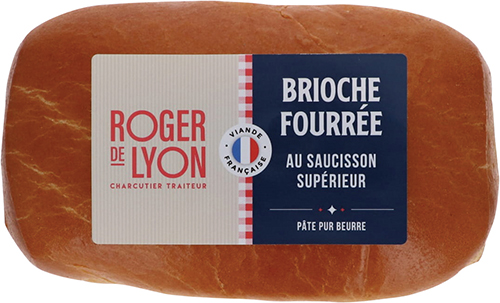 ROGER DE LYON BRIOCHE FOURRÉE AU SAUCISSON SUPéRIEUR code EAN 3033124720704 