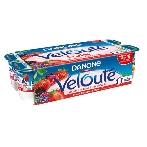  SUR LA GAMME VELOUTÉ FRUIX DE DANONE code EAN 3033490004682 