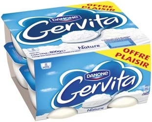  GERVITA NATURE OFFRE PLAISIR “DANONE” code EAN 3033491136313 