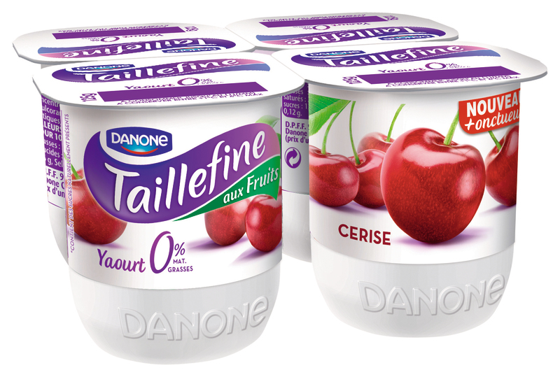 TAILLEFINE FRUITS  0% CERISE Danone