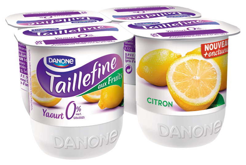 TAILLEFINE FRUITS 0% CITRON Danone