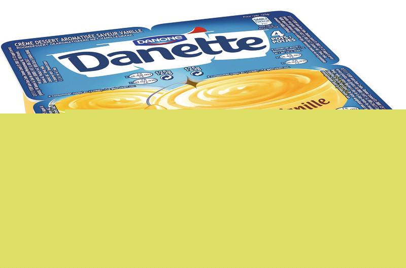 DANETTE  SAVEUR VANILLE Danone