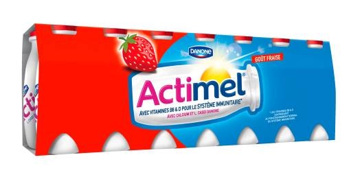 Actimel Goût Fraise DANONE 3033491282782 (3033491282782)