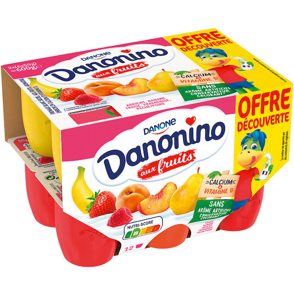 Danonino aux fruits 3033491314148 