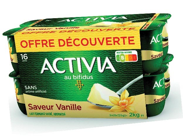  ACTIVIA OFFRE DÉCOUVERTE “DANONE” code EAN 3033491350641 