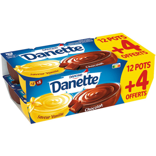 danette DANETTE DANONE code EAN 3033491358265 
