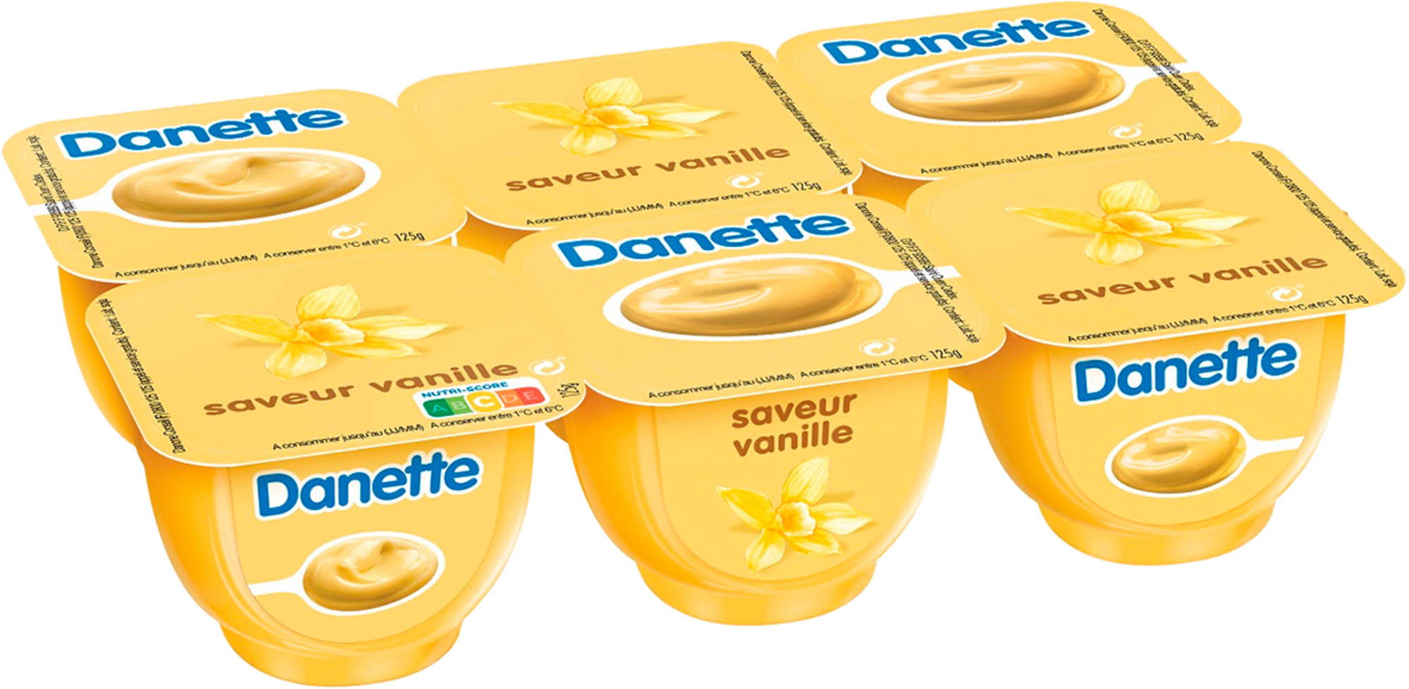 DANETTE Danette Saveur Vanille code EAN 3033491432729 