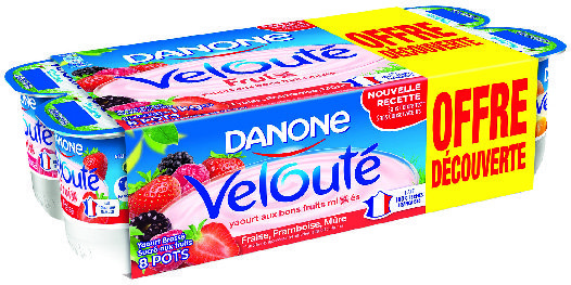  VELOUTÉ OFFRE DÉCOUVERTE  “DANONE” code EAN 3033491579943 