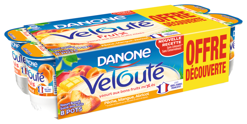 Danone VELOUTÉ FRUIX OD FRUITS JAUNES Danone code EAN 3033491579981 