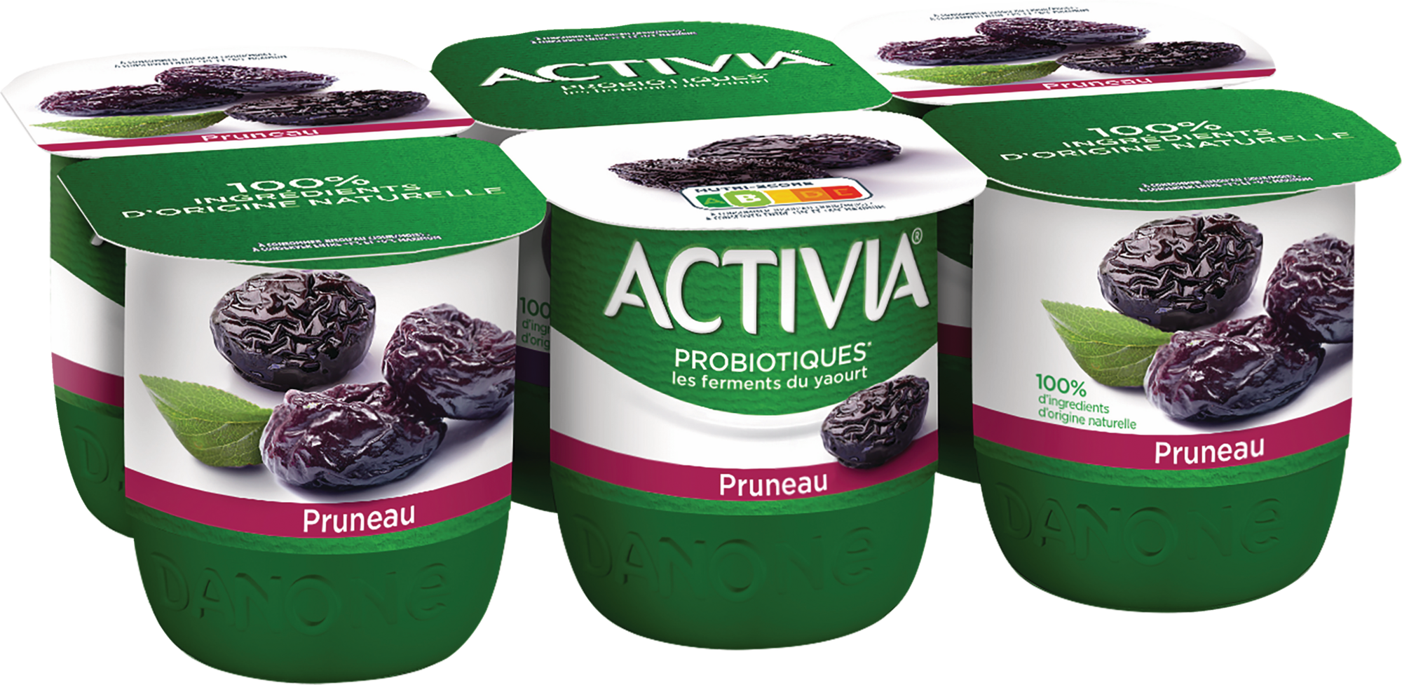 Yaourt probiotiques au pruneau