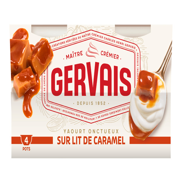 GERVAIS Yaourt Onctueux  code EAN 3033491920233 