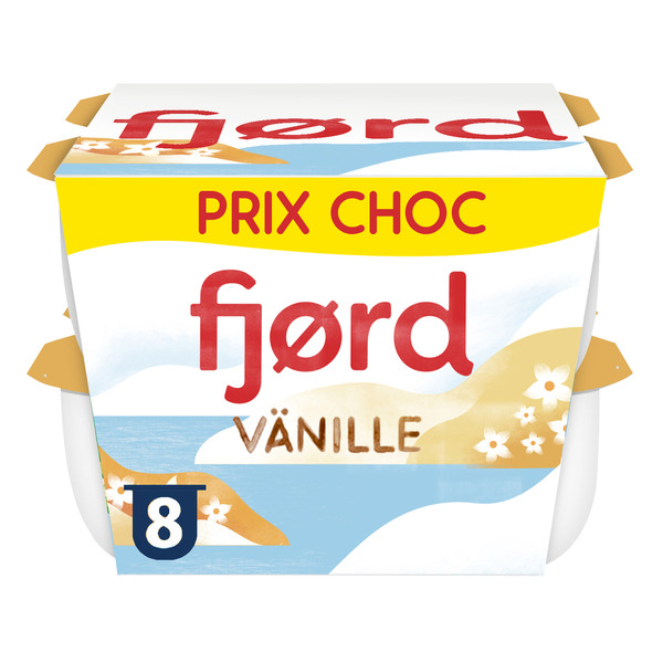 DANONE Fromage blanc Fjord "Prix choc" code EAN 3033491942822 