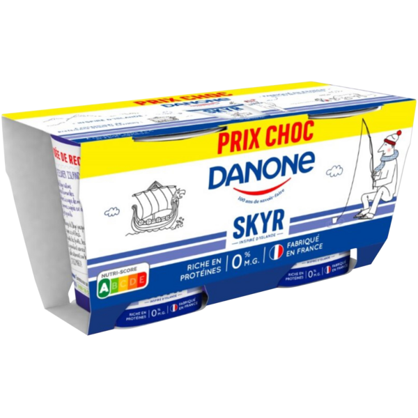  DANONE Skyr "Prix Choc" code EAN 3033491986710 