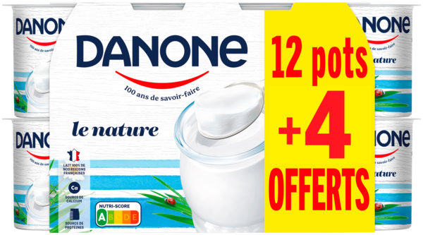  Danone Le Nature code EAN 3033492053794 