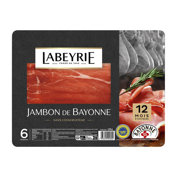 LABEYRIE Jambon de Bayonne code EAN 3033610002802 