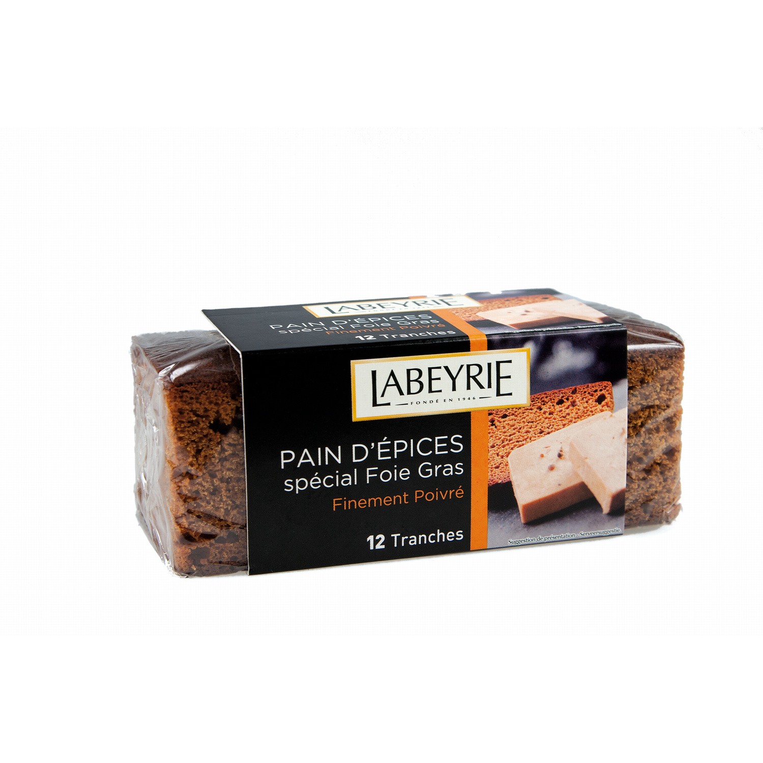 Pain d'épices spécial foie gras LABEYRIE