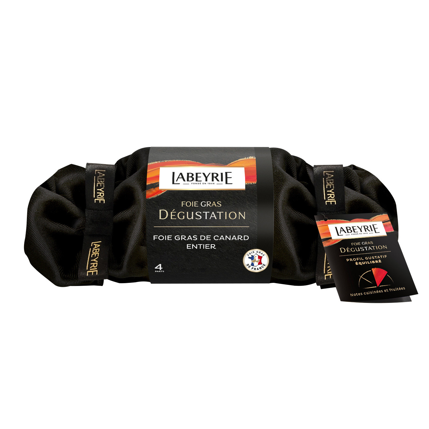 Foie gras entier cuit au torchon LABEYRIE