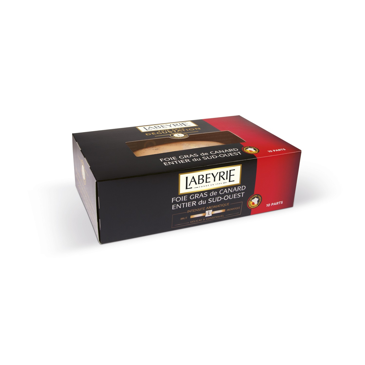 Foie gras de canard entier du sud ouest LABEYRIE