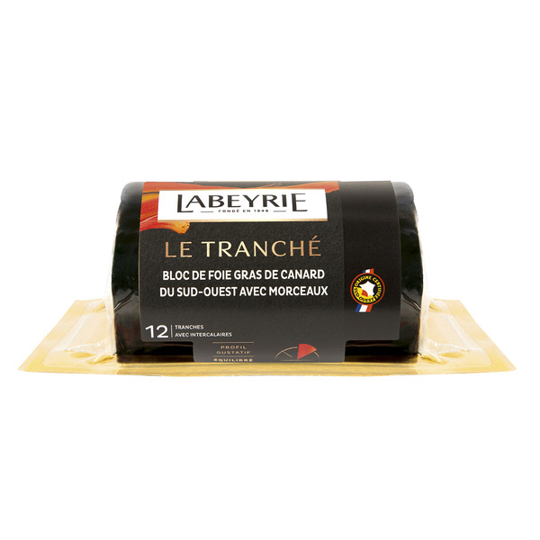 Bloc de foie gras de canard I.G.P. du Sud-Ouest...