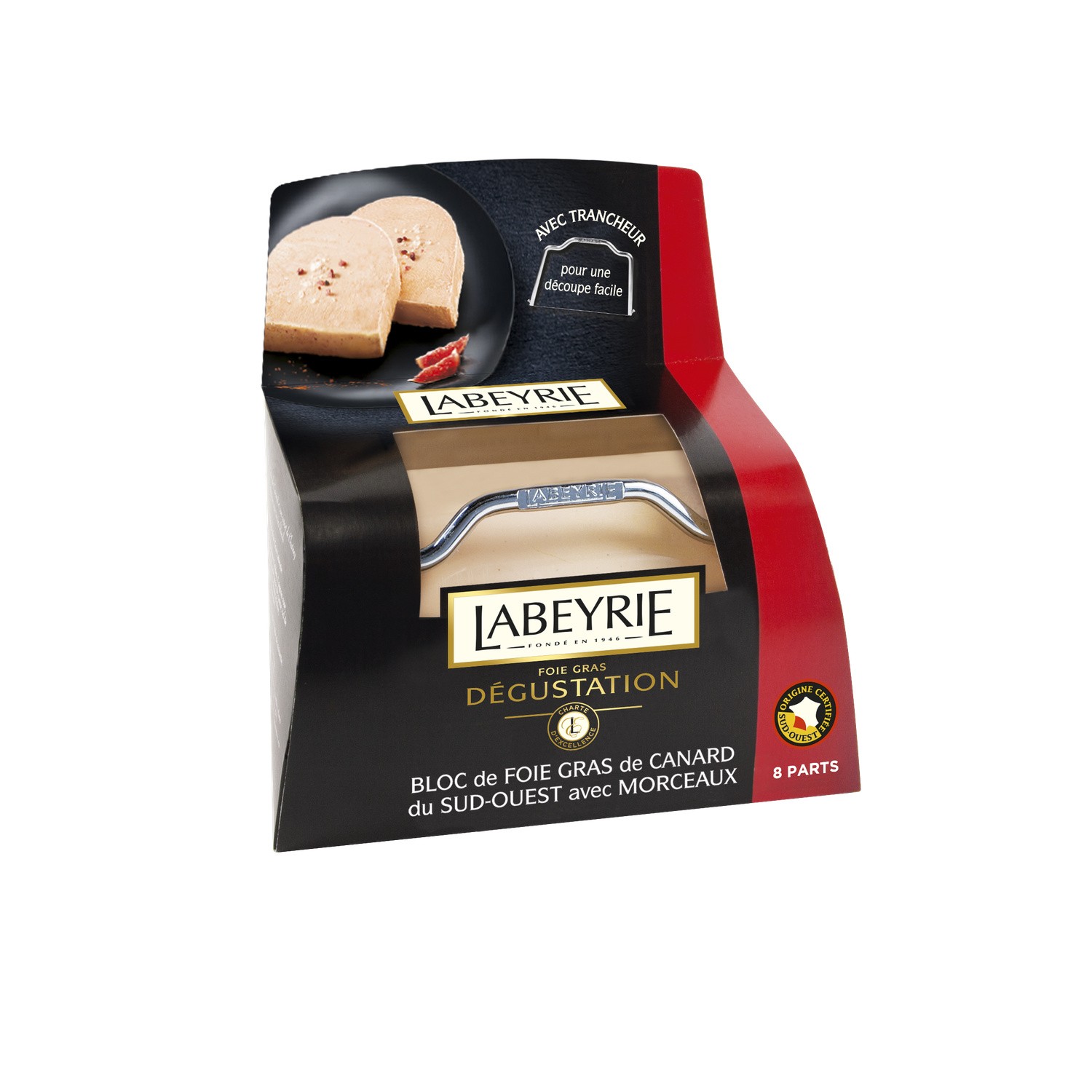Bloc de foie gras de canard du Sud-Ouest IGP LABEYRIE 3033610043218 LABEYRIE Bloc de foie gras de canard du Sud-Ouest IGP LABEYRIE 3033610043218 LABEYRIE