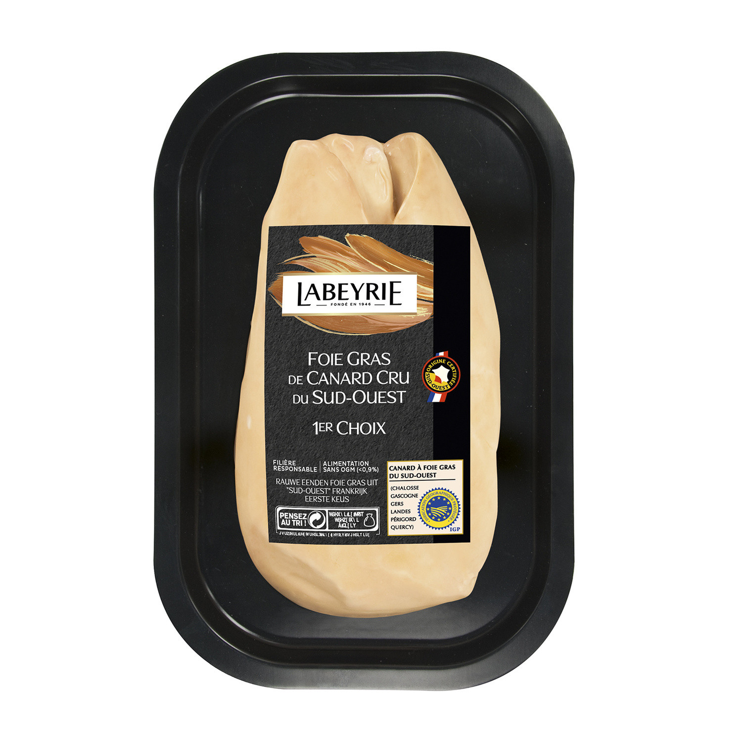 Foie gras de canard cru du sud-ouest LABEYRIE