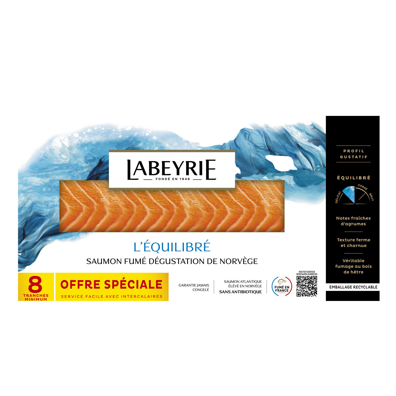 Saumon fumé atlantique LABEYRIE