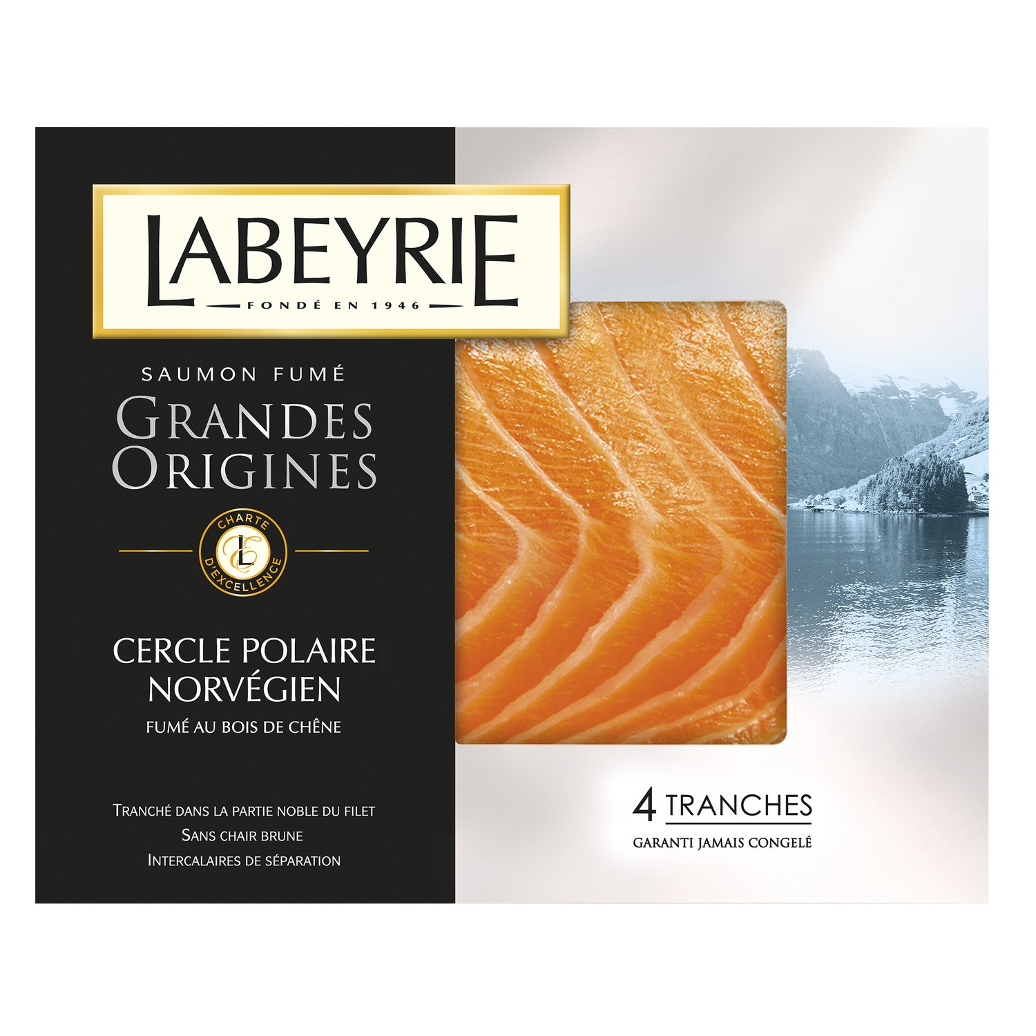 Saumon fumé Norvège LABEYRIE