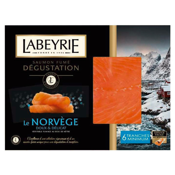 Saumon fumé Dégustation Le Norvège 