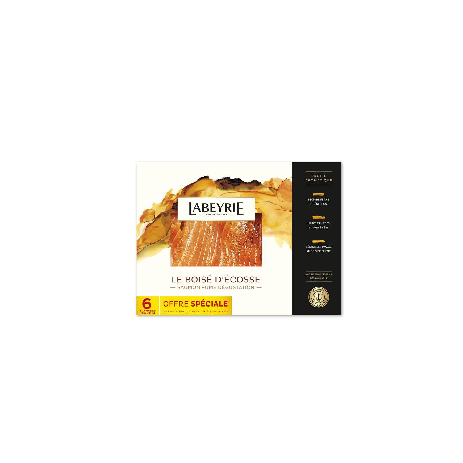 Saumon fumé L'Ecosse LABEYRIE