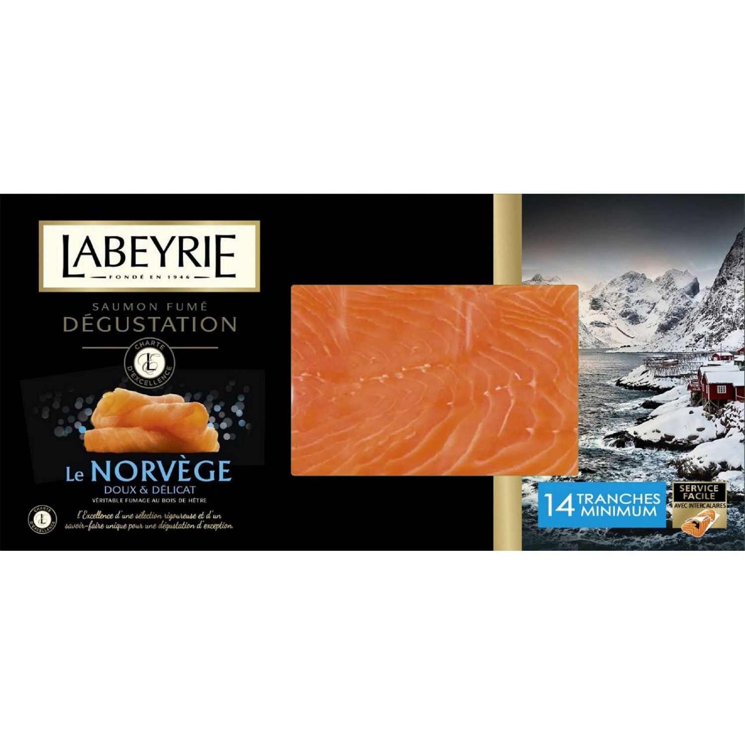 Saumon fumé de Norvège LABEYRIE