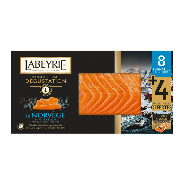 Saumon fumé Dégustation Le Norvège