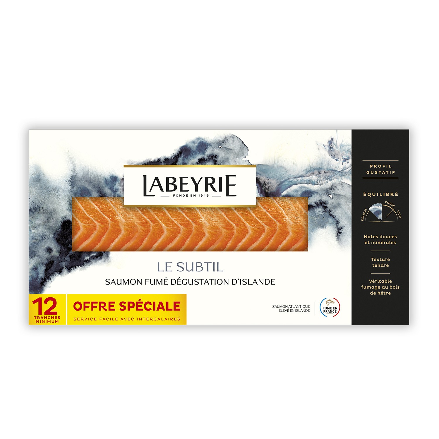 Saumon fumé Atlantique d'Islande LABEYRIE