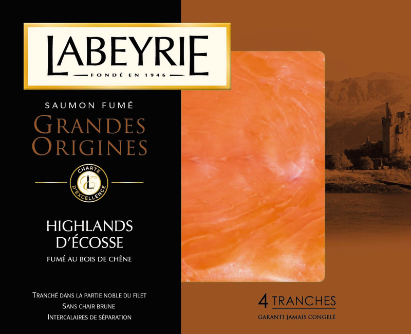 SAUMON FUMÉ GRANDES ORIGINES HIGLANDS D'ÉCOSSE labeyrie 3033610080831 labeyrie SAUMON FUMÉ GRANDES ORIGINES HIGLANDS D'ÉCOSSE labeyrie 3033610080831 labeyrie
