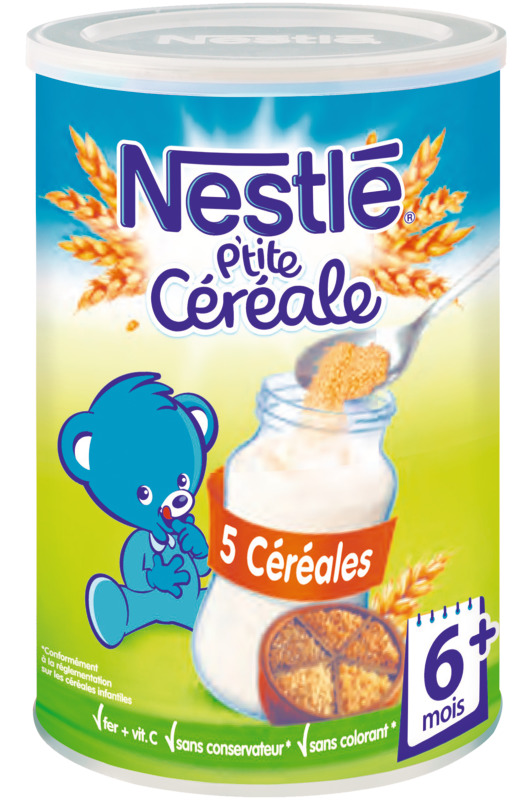 P'TITE CÉRÉALE 5 CÉRÉALES Nestlé