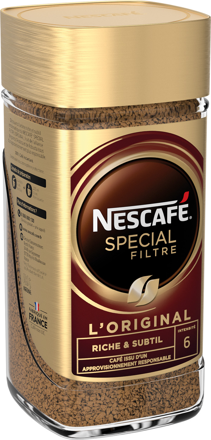  CAFE SOLUBLE SPECIAL FILTRE NESCAFE code EAN 3033710074624 