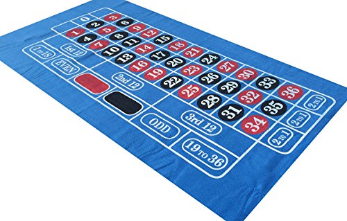 sstn Grand Bleu Roulette Feutre/Clavier/10 cm - Grande Surface De Jeu 3034226486772 (3034226486772)