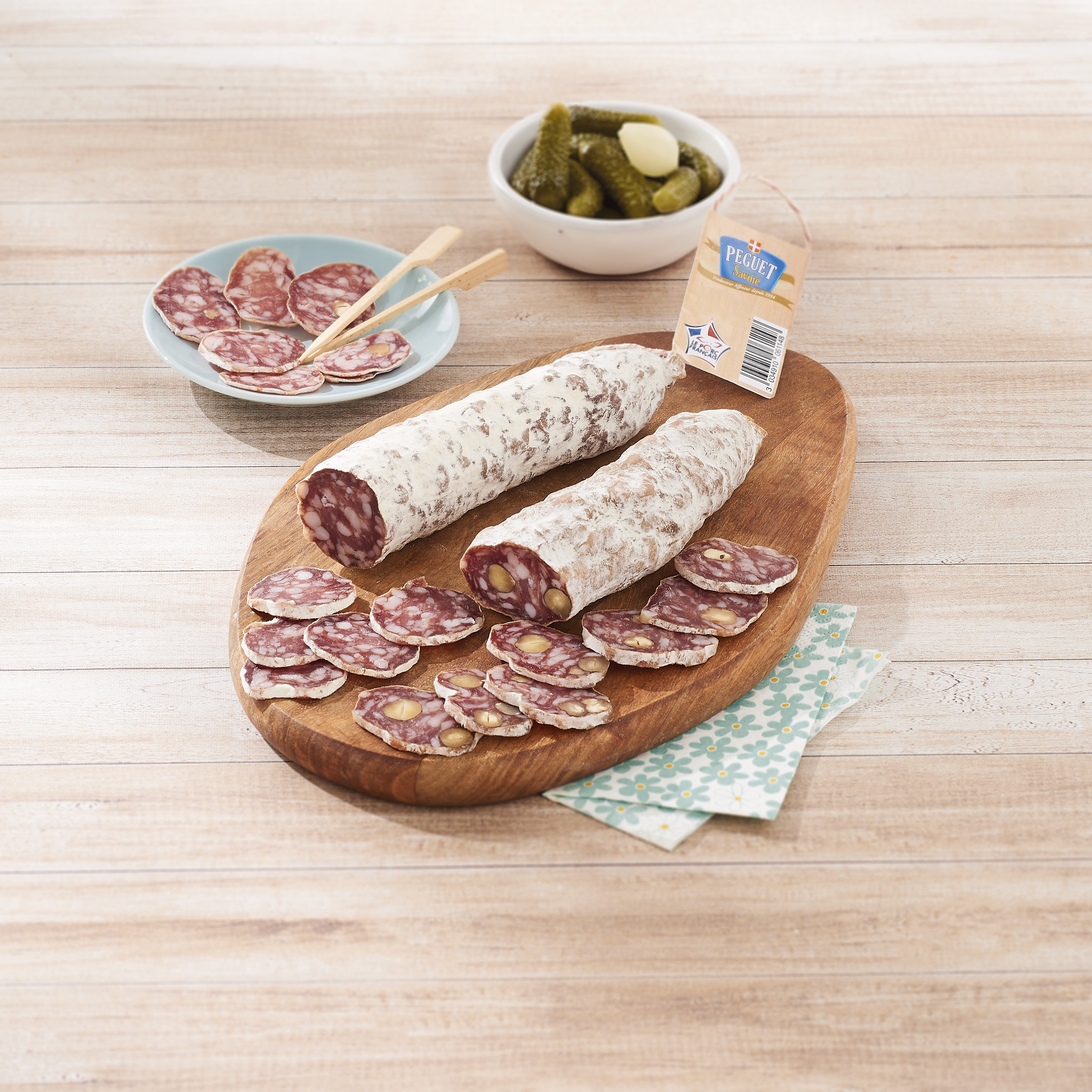  SAUCISSON SEC PEGUET code EAN 3034910061155 