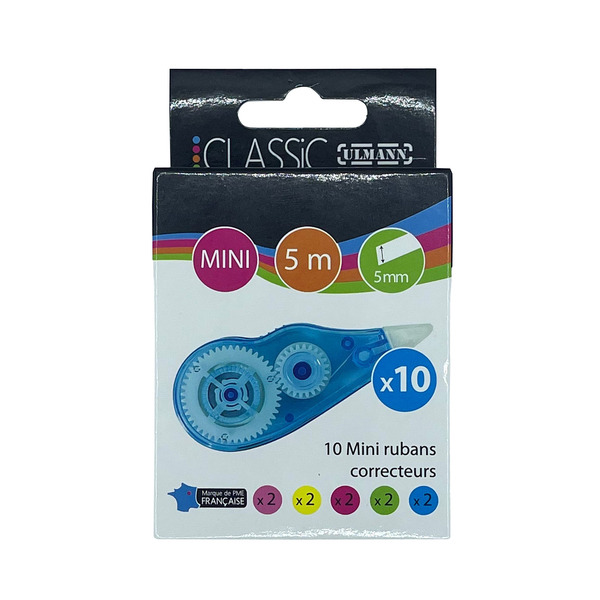 10 mini rubans correcteurs 
