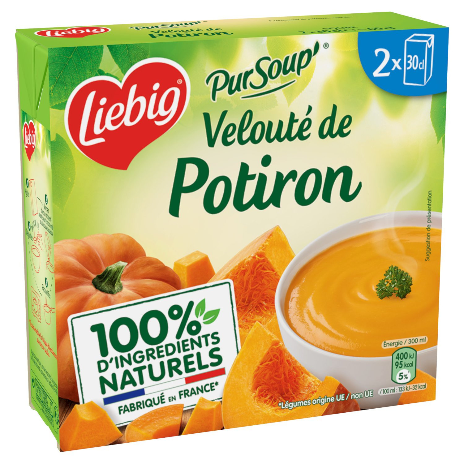 Soupe potiron crème LIEBIG