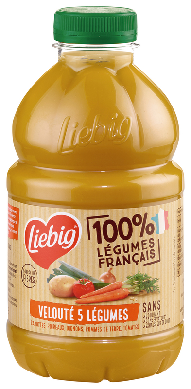 VELOUTÉ 100% LÉGUMES FRANÇAIS 5 LÉGUMES Liebig