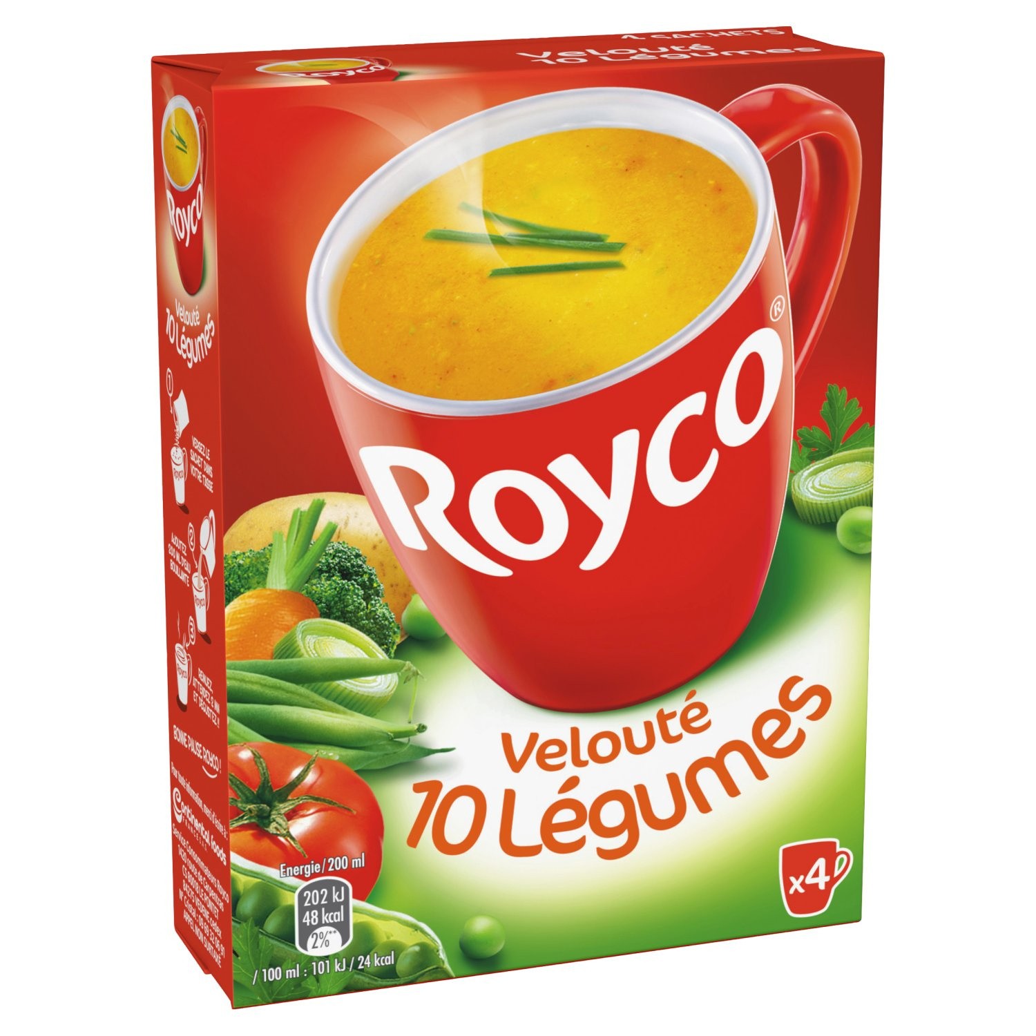 Soupe déshydratée 10 légumes ROYCO