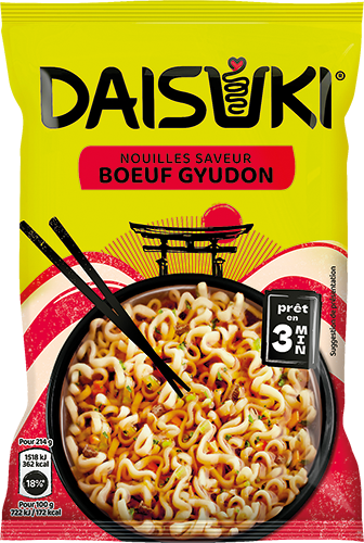 NOUILLES SAVEUR BŒUF GYUDON