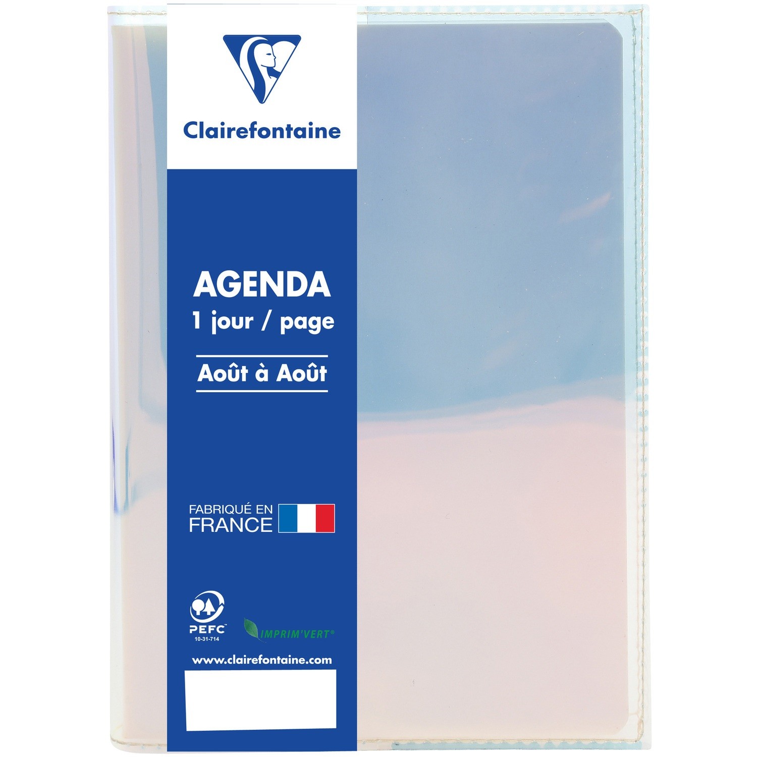 CLAIREFONTAINE Agenda scolaire 12x17cm  code EAN 3037920215129 