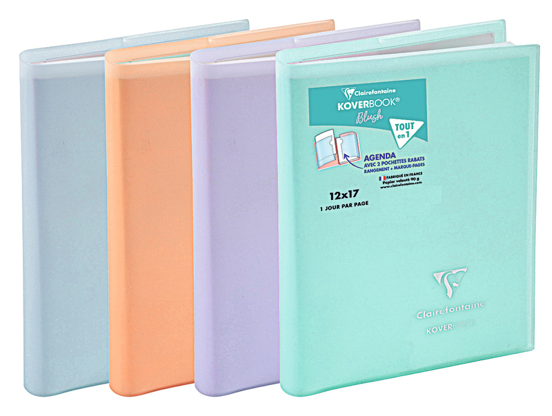 CLAIREFONTAINE AGENDA SCOLAIRE AVEC RABATS 12X17 code EAN 3037920274539 