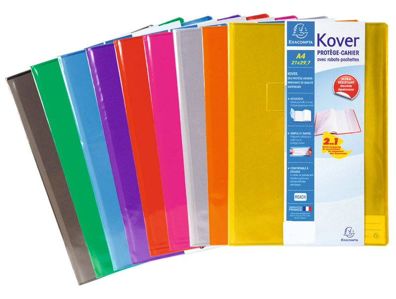 PROTEGE CAHIER A4 KOVER EXACOMPTA