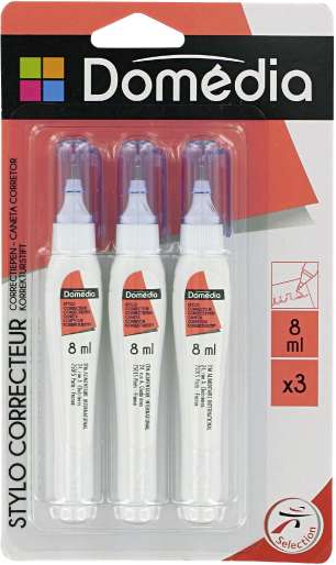 Domedia 3 STYLOS DE CORRECTION Domedia code EAN 3037920700465 