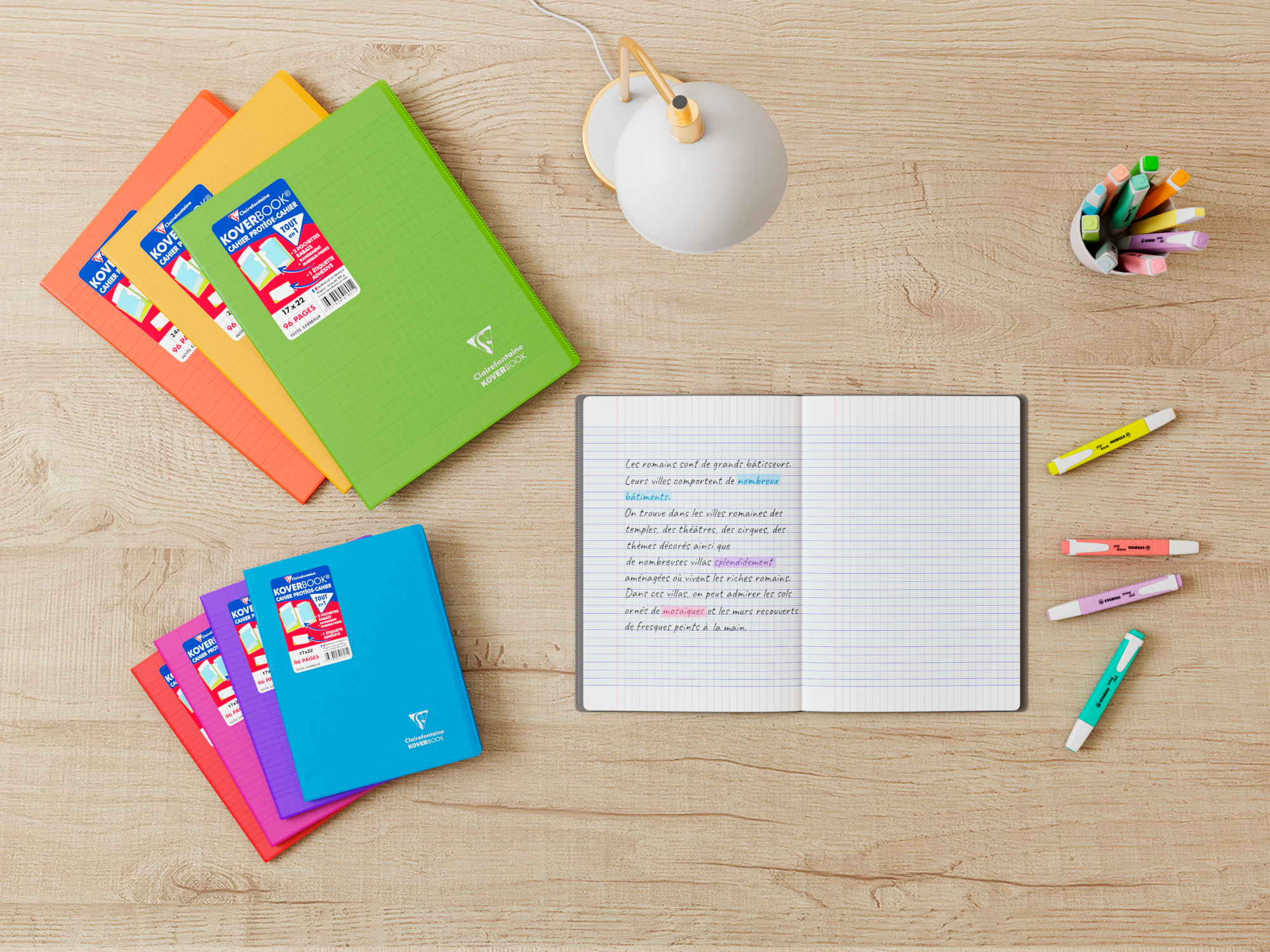 CLAIREFONTAINE CAHIER "KOVERBOOK" code EAN 3037929514094 