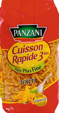 PÂTES LES 3 MINUTES TORTI PANZANI
