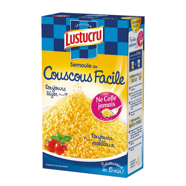 COUSCOUS FACILE LUSTUCRU