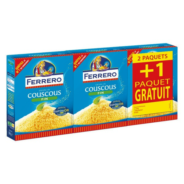 ferrero COUSCOUS FIN FERRERO code EAN 3038359002588 